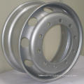 China trailer wheels with 10 holes, wholesale truck wheels 22.5/9.00 8 holes, truck parts steel wheel rim in stock